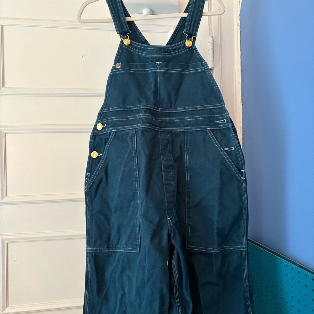 Big Bud Press Overalls in Lagoon!